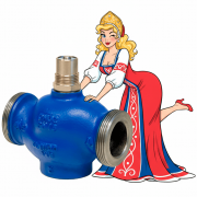 Клапан седельный регулирующий